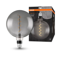 OSRAM VINTAGE 1906® LED Lampe LED CLASSIC GLOBE 4W 818 Smoke E27, 140 lm, 1800 K, Warm Comfort Light