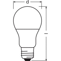 Lampada LED OSRAM BASE CLASSIC A 60 FR, 8,5W, 806lm