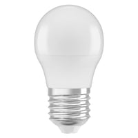 OSRAM LED Lampada LED STAR CLASSIC P 4.9W 827 Satinata E27, 470 lm, 2700 K, Bianco caldo