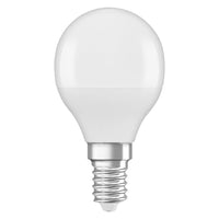 OSRAM LED Star Classic P 40 Lampada Recycled Plastic 4,9W Bianco freddo Frosted E14