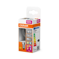 OSRAM LED RELAX and ACTIVE CLASSIC P, Lampada LED, 4W, 2700-4000K, Click CCT, E14