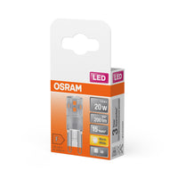 OSRAM LED PIN 20 300° 1.9W 827 Trasparente G9