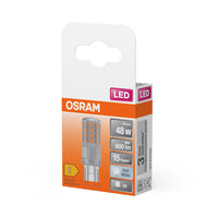 OSRAM LED Stiftsockellampe PIN G9 4.5W 840 Clear G9, 600 lm, 4000 K, Bianco Freddo