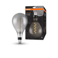OSRAM VINTAGE 1906® Lampada LED LED CLASSIC A 4W 818 Fumo E27, 140 lm, 1800 K, Luce Comfort Calda