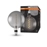 OSRAM VINTAGE 1906® LED Lampe LED CLASSIC Globe Dimmable 4W 818 Smoke E27, 140 lm, 1800 K, Warm Comfort Light