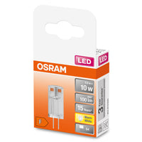 OSRAM LED Stiftsockellampe PIN 12 V 0.9W 827 Clear G4, 100 lm, 2700 K, Warmweiß