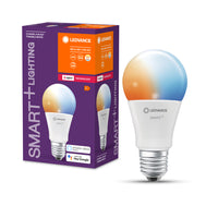LEDVANCE Smart+ Lampada con tecnologia ZigBee, 9W, A60, opaca, attacco E27, colore luce bianco regolabile, 806lm