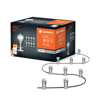 LEDVANCE Wifi SMART+ Lampada da giardino esterna Dot Mini LED RGB multicolore 9 base