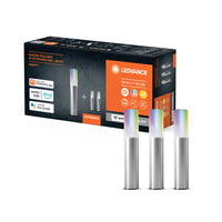 LEDVANCE Wifi SMART+ Lampione da Giardino Esterno Mini LED Lampada da Giardino mini multicolore RGBW 3er-Estensione