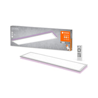 LEDVANCE SMART+ WiFi LED-pannello a cornice 100cm x 25cm, RGBW incl. telecomando 27W, 1800lm, bianco