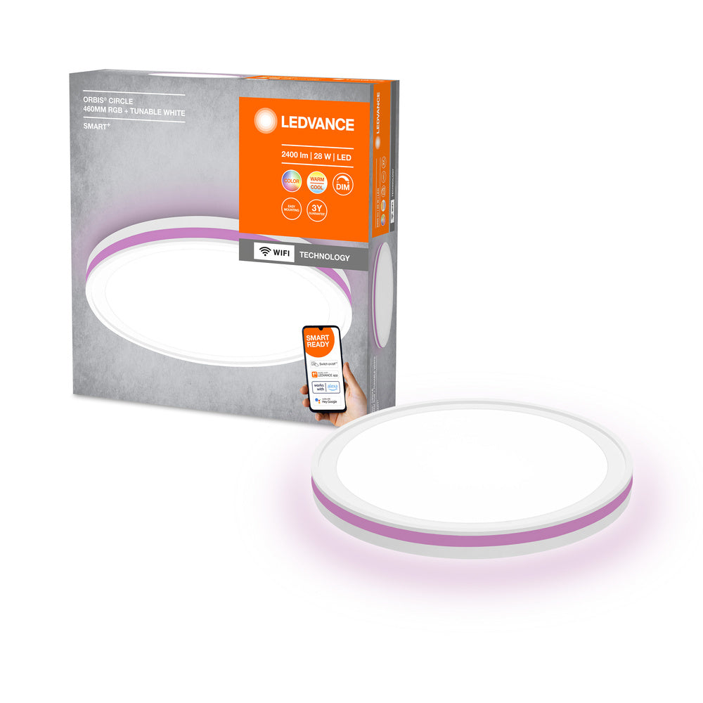 LEDVANCE SMART+ WIFI ORBIS CIRCLE460mm White