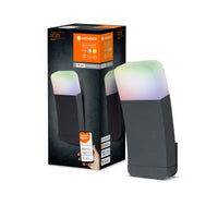 LEDVANCE Wifi SMART+ Applique LED Curve da Esterno RGBW multicolore 9W grigio scuro