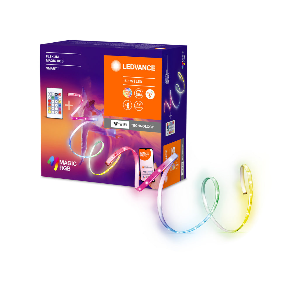 Striscia LED LEDVANCE SMART+ WiFi FLEX 3M, bianca, 15W, 350lm