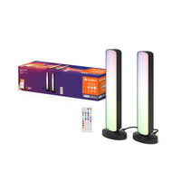 LEDVANCE SMART+ WIFI LED RGB Stehleuchte, klein, schwarz, 2x2,5W