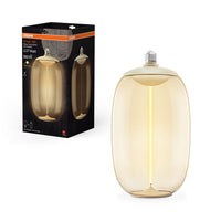 Vintage 1906® LAMPADINA DECORATIVA LED GRANDE STILE FILAMENTO MAGNETICO 4W 827 Ambra E27