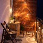 Illuminazione LED per terrazzi e balconi