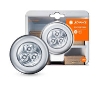 LEDVANCE Batteriebetriebene Leuchte LED: für Wand, DOT-it® / 0,23 W, 4.5 V, Ausstrahlungswinkel: 70°, Cool White, 7000 K, Gehäusematerial: Acrylnitril-Butadien-Styrol-Copolymer (ABS), IP20-LEDVANCE-LEDVANCE Shop; LEDVANCE Batteriebetriebene Leuchte LED: für Wand, DOT-it® / 0,23 W, 4.5 V, Ausstrahlungswinkel: 70°, Cool White, 7000 K, Gehäusematerial: Acrylnitril-Butadien-Styrol-Copolymer (ABS), IP20-LEDVANCE-LEDVANCE Shop; LEDVANCE Batteriebetriebene Leuchte LED: für Wand, DOT-it® / 0,23 W, 4.5 V, Ausstrahlu