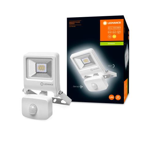 LEDVANCE ENDURA FLOOD Sensor 10 W Bianco caldo 3000 K Alluminio IP44