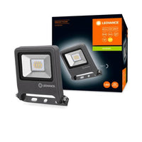LEDVANCE LED Faretto, lampada per uso esterno, 10W bianco caldo, 125,0 mm x 101,0 mm x 29,0 mm, ENDURA FLOOD
