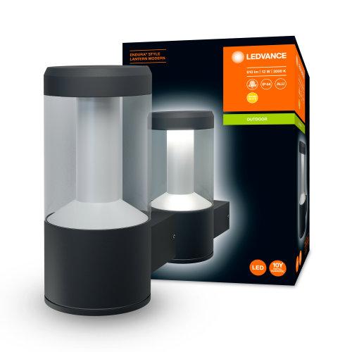 LEDVANCE ENDURA STYLE LANTERN MODERN 12 W 220-240 V bianco caldo 3000 K Alluminio IP44