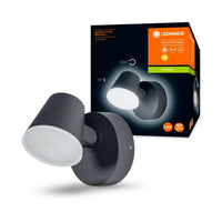 LEDVANCE LED lampada a parete e soffitto, lampada per applicazioni esterne, bianco caldo, Endura Style Midi Spot I