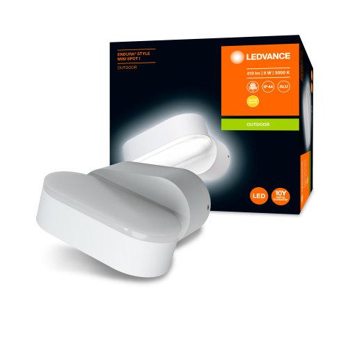 Lampada da parete LED LEDVANCE ENDURA® Style Mini Spot da 8 W/3000 K bianco caldo