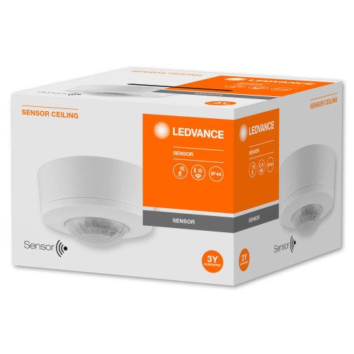 LEDVANCE Lampade: a soffitto, SENSOR CEILING IP44 / 220…240 V, Materiale: Policarbonato (PC), IP44