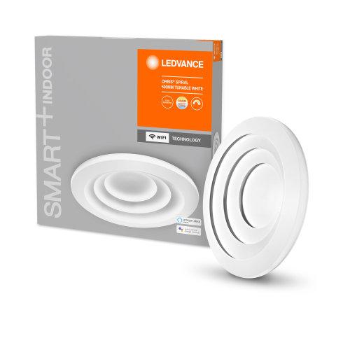 LEDVANCE SMART+ WiFi ORBIS CEILING Spiral 50cm Bianco regolabile