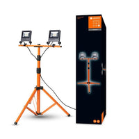 LEDVANCE LED luce da lavoro per applicazioni esterne, treppiede, luce da lavoro LED, 2 x 20 Watt